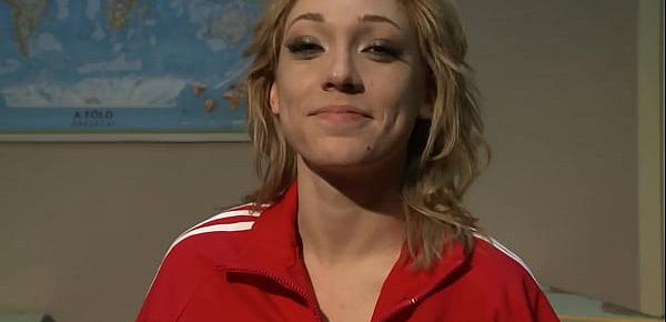  Interviewed Lily Labeau, before, and after her scene.